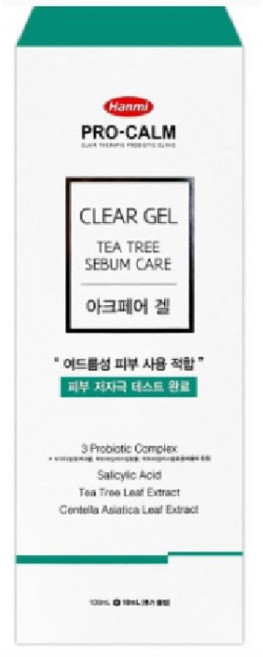 한미약품 한미 프로캄 아크페어 클리어겔(100mL+10mL) + 샘플랜덤5매, 1개, 100ml