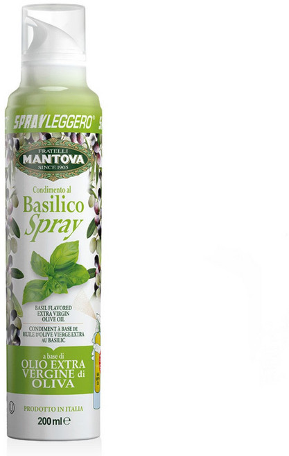 만토바 엑스트라버진 올리브오일 스프레이 바질, 200ml, 1개