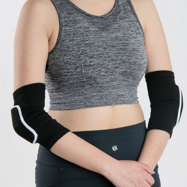 안트레아 쿠션 팔꿈치 보호대 2P, ANTREA 쿠션 블랙, 1세트