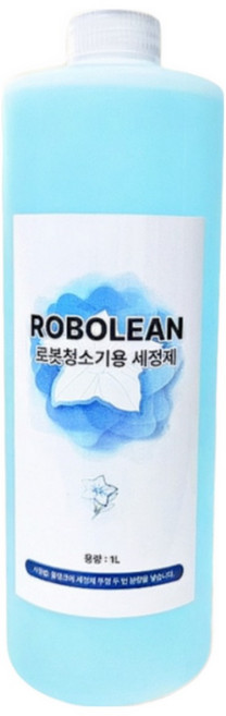 로보린 에코백스 전용세제 호환 로봇청소기 세정제 1L 클리너, 1개