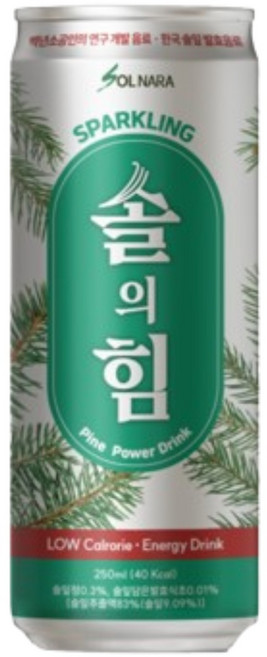 솔의힘 저칼로리 에너지드링크 250ml, 30개입