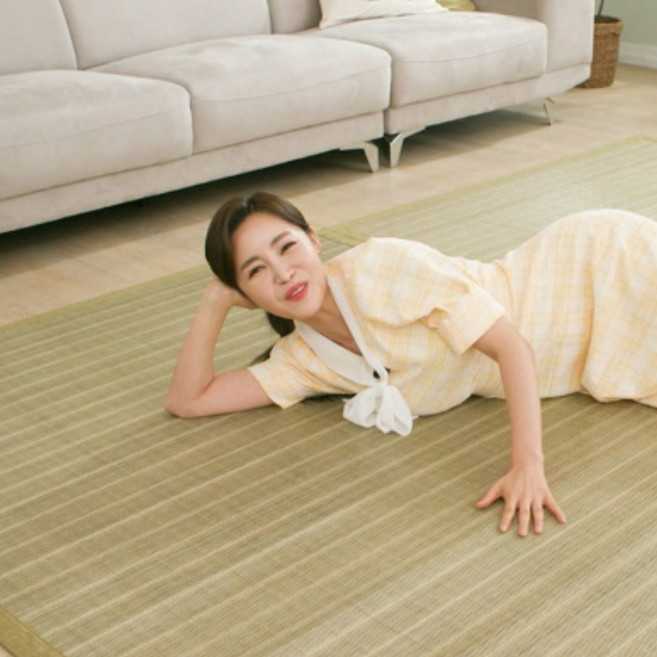 [애드크로스 홈쇼핑]백세건강 춘향이 왕대자리 여름 대자리