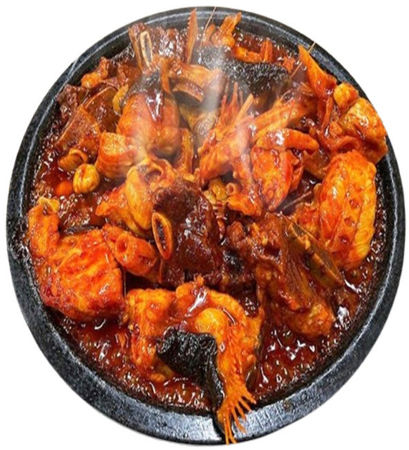 왕실아갈찜 아구찜+소갈비찜 매콤 감칠맛 아귀찜 갈비찜 밀키트 술안주 집들이 음식 왕실아갈찜 조리후 커플-1500g 중-2200g, 2.2kg, 1개