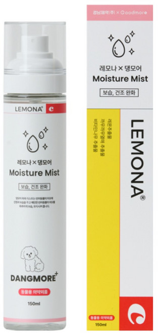 댕모어 레모나 반려동물 촉촉 미스트, 1개, 150ml