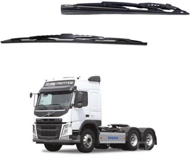 볼보 트럭 와이퍼 윈도우브러쉬 FM FH FMX 650mm 2개 세트, 볼보트럭,세트(2개)