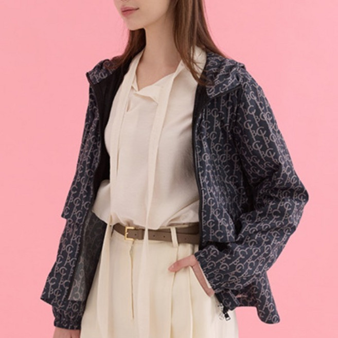 [까스텔바작] 26SS 여성 메종 모노그램 시어 나일론 자켓 1종