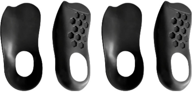 오월점빵 폭탄 창고정리 남녀공용 족저근막염 아치 오다리 자세교정 신발 보조 교정 깔창 세트 휜다리 평발 요족 팔자걸음 MA-J034, 2세트