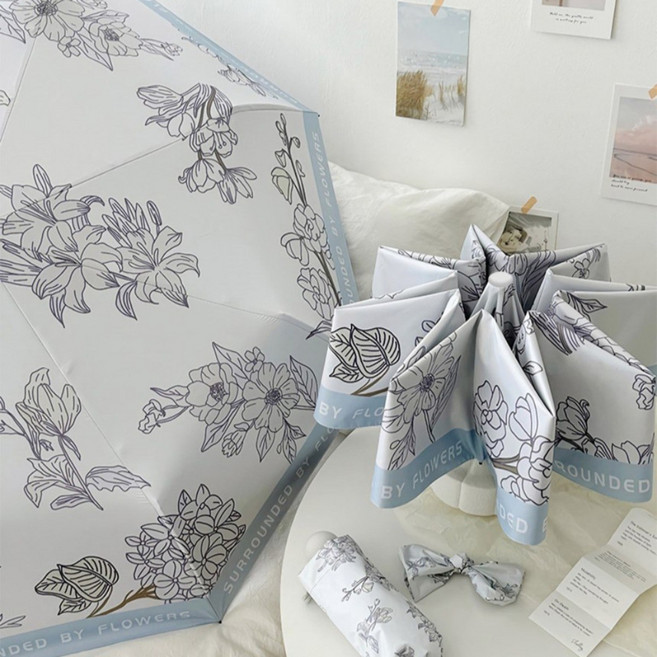 메인스톰 초경량 플라워 양우산 UV자외선차단 우산 양산