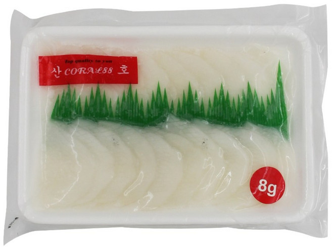 초밥용 갑오징어 8g 20미, 10개, 160g