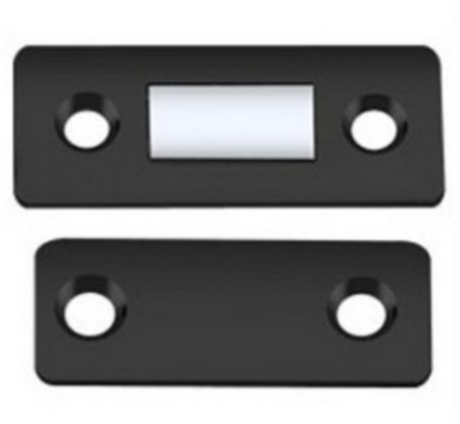 자석 빠찌링 가구 자석 도어캐치 문열림 방지 원터치 스텐 똑딱이 붙박이장 장롱, 블랙180도 3개