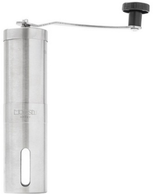 모씨 커피 그라인더 바리스타 휴대용 캠핑 피크닉 핸드밀 수동 원두 분쇄기