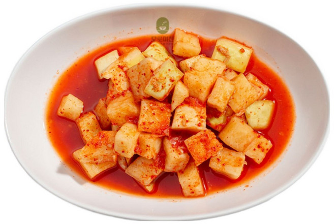 모로미찬, E.김치.젓갈, 5.깍두기, 1개