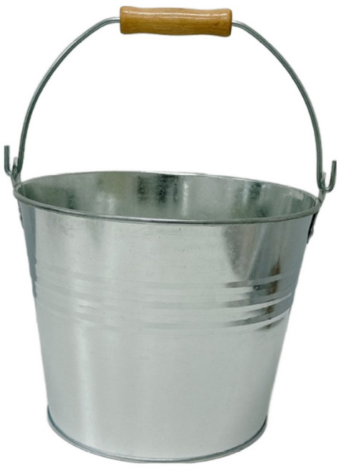 [왓위셀] 철제 스텐 양동이 바케스 다용도, 1개, 01. 5L(소)