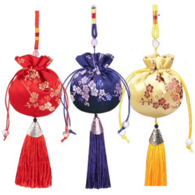 보리도리 행운을 부르는 미니 복주머니, 3종세트