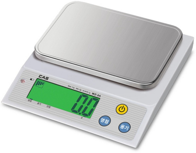 카스 디지털 전자 저울, 혼합 색상, WZ-3A, 1kg