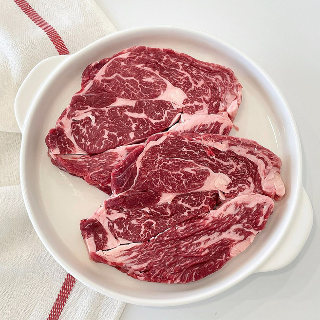 와규 등심(구이용) 호주산 냉장 비프포유 수입소고기, 1개, 300g