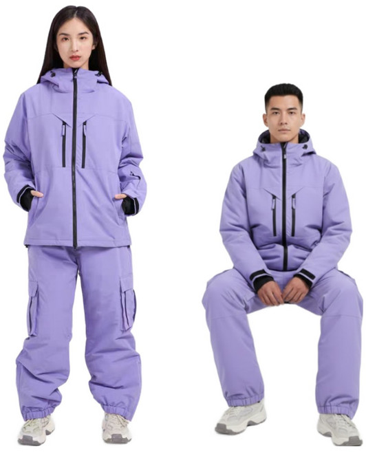 이루이스키 테크니컬디자인 남여공용스키복 상하의 세트