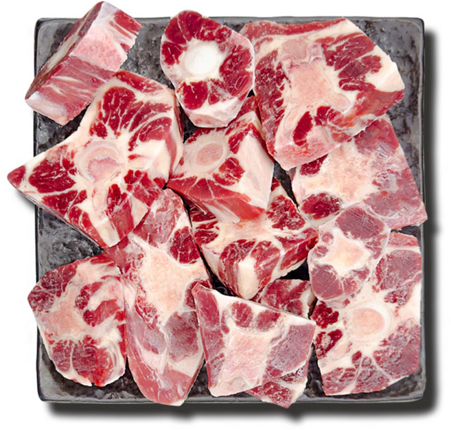 기름 제거 지방 손질 호주산 소꼬리 알꼬리 찜용 탕용 (냉동), 1개, 3kg