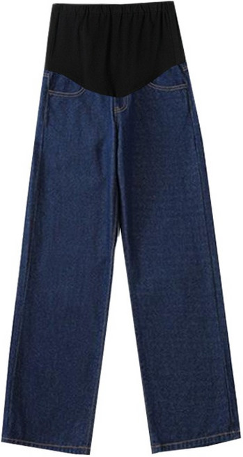 임산부 팬츠 캐주얼 임부복 하이웨이스트 배기 청바지 봄 여름 슬랙스 9부 팬츠 ZZL