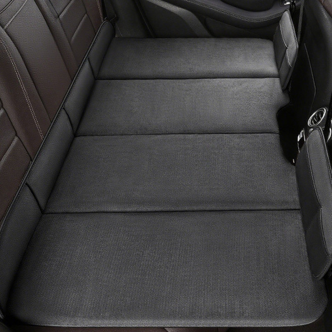 길이 연장형자동차 차박 매트 SUV 뒷좌석 잠자리 매트리스 차량 뒷자석 매트 자동차 에어매트 차량용 에어매트 승용차 뒷자석 평탄매트, 03프리미엄 블랙