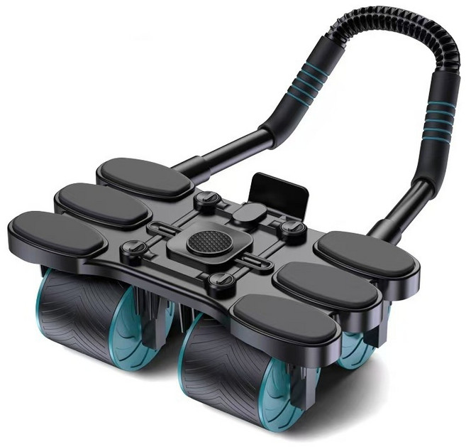 스타일닥터 고급 AB 슬라이드 무소음 자동리바운드 코어 복근 운동 기구, 블루, JFL