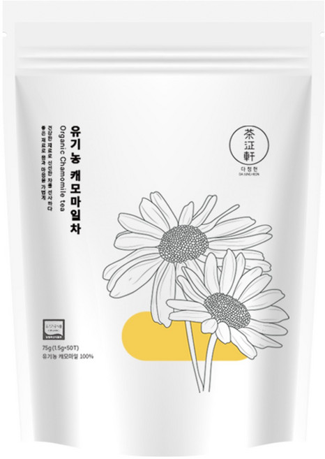 다정헌 유기농 캐모마일차, 1.5g, 50개입, 1개