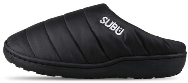 스부 SUBU 오리지널스 윈터 샌들 패딩 슬리퍼 수부 블랙 SB-13