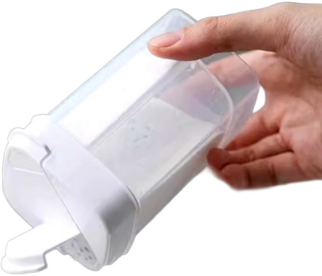 230ml 다용도 가루 세제 소분통 소분용기 세탁세제통 가루 액체 디스펜서 +, 소분통 230ml, 2개