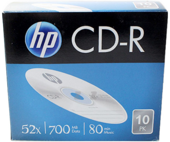 CD-R 공디스크 (52x 700MB 80min 10P) 추억의 공CD