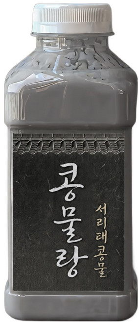 콩물랑 100% 국산 서리태콩물(무첨가 무가당 당일생산), 4개, 500ml