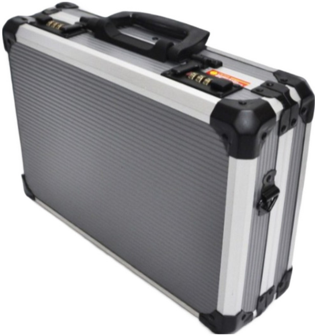 다용도 휴대용 알루미늄 하드케이스 007 공구가방 넘버락, 1개