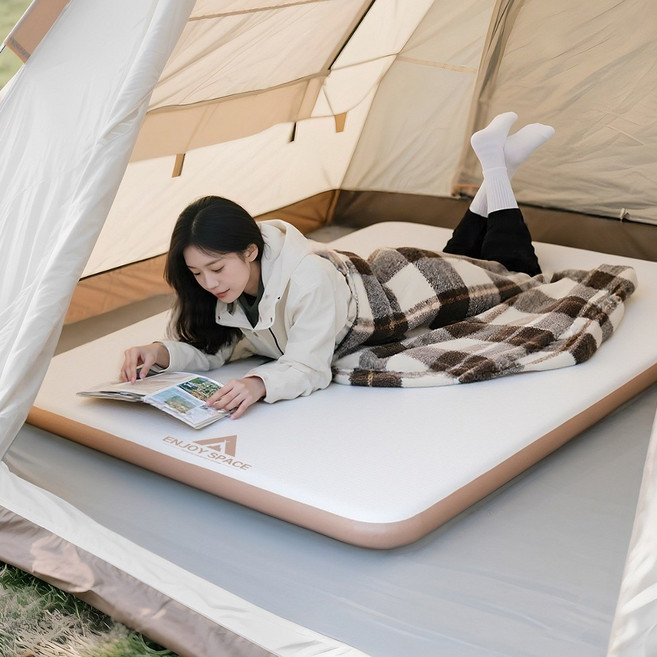 ENJOY SPACE 고지지력 캠핑 비치 공기침대