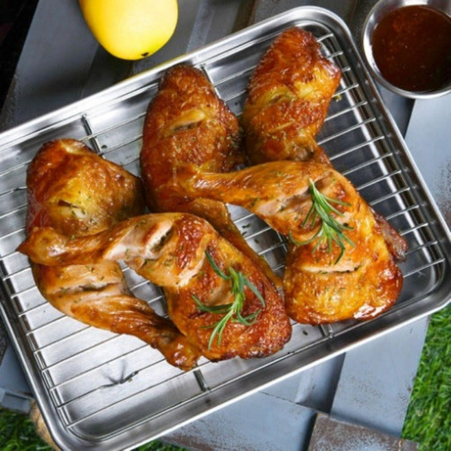 해와바다 에프전용 닭한마리 치킨 1kg 매콤한 냉장, 3개