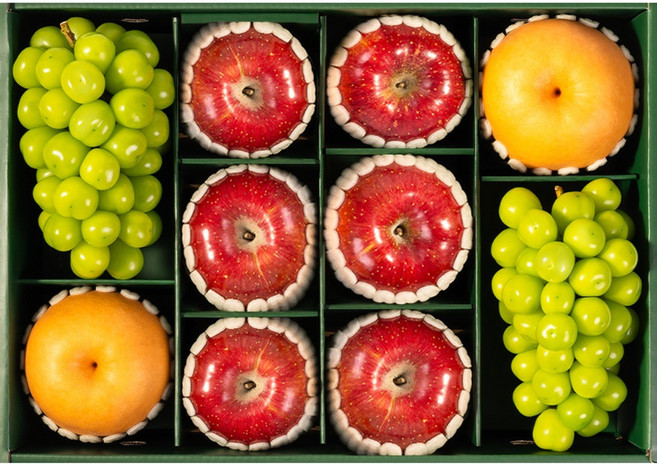 최상급 백화점 과일 박스 바구니 선물 혼합 세트 사과 배 샤인머스켓 명절 설날 추석 쏘스윗, 1세트, 1세트