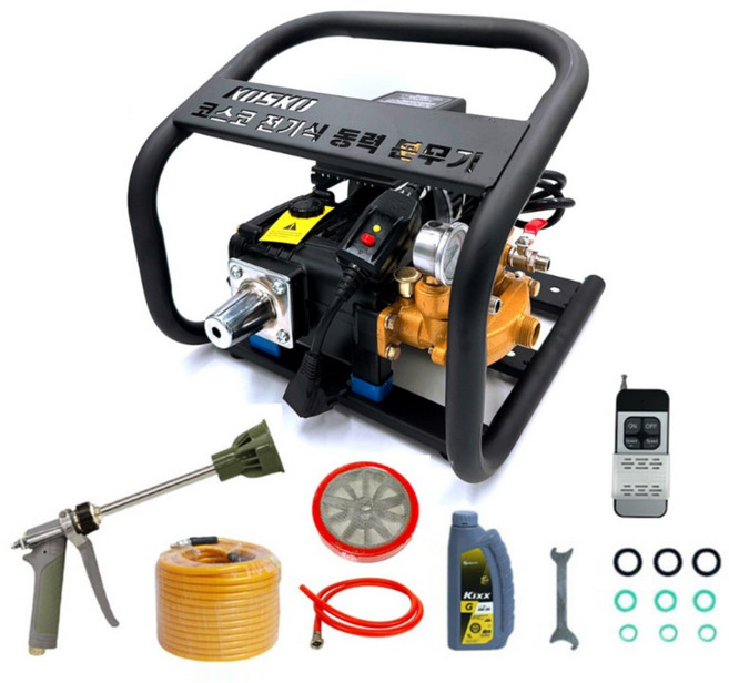 코스코 동력분무기 엔진 농사 농약 분사 살포 분무 KOS850, 혼합색상, 1세트