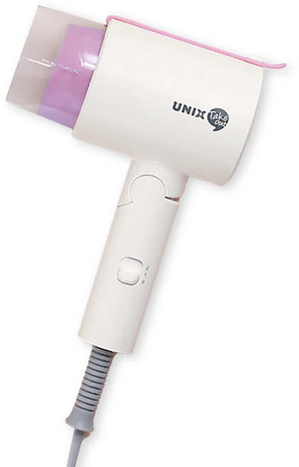 유닉스 접이식 여행용 휴대용 헤어드라이기 UN-A1737N 미니 트립 드라이어 (전용파우치 증정)