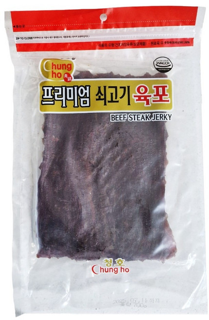 청호 프리미엄 쇠고기육포 대용량 육포, 700g, 1개