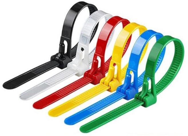 어피얼 재사용 케이블타이 전선정리 폭8mm 100개세트