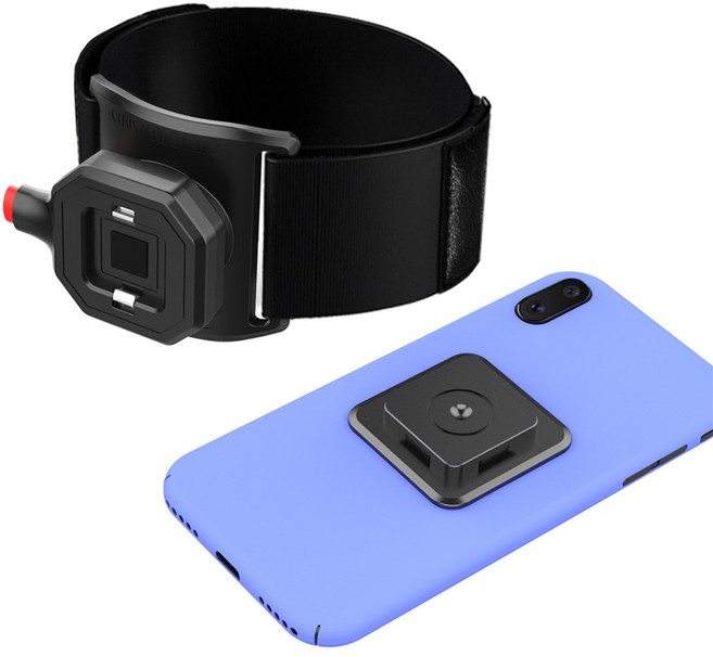 라이트닝웍스 대리기사용 손목 휴대폰 거치대, 블랙