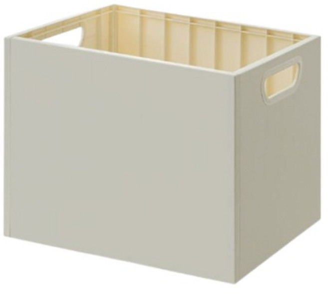 모아룸 이동식 책꽂이 트롤리 북카트, 아이보리, 일반