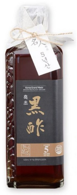 현경태 명인 현미흑초 5년산 420ml, 2개