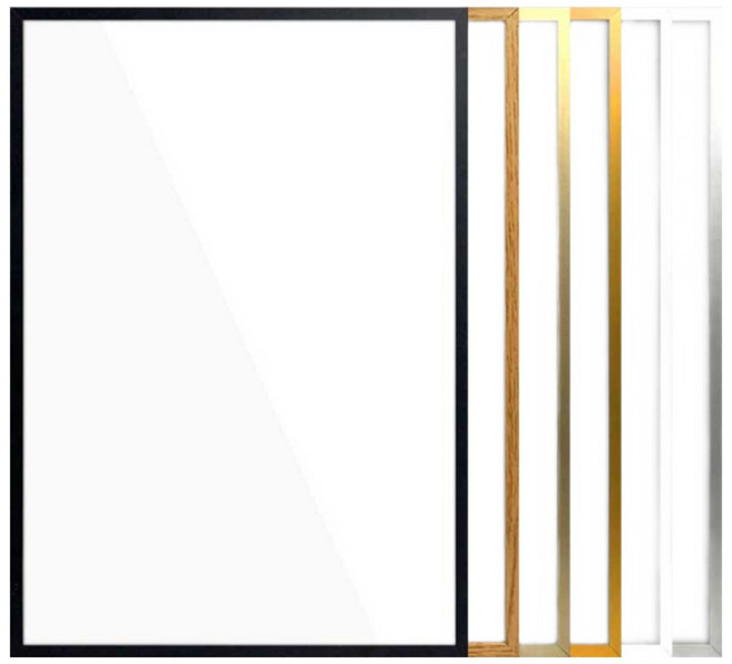 뉴클루 알루미늄 인테리어 액자 프레임, 골드