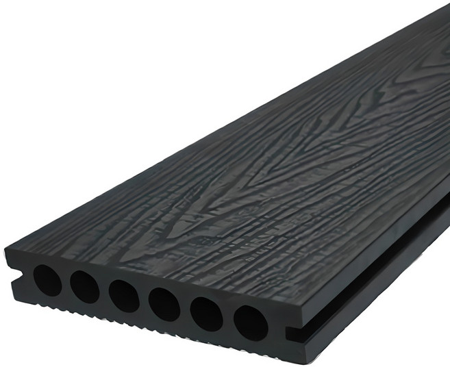 하마외장재 합성목 합성데크 25T 중공형 다크그레이 3M, 1개