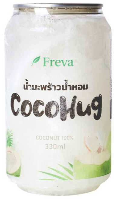 프레바 코코허그 코코넛 워터 100% 과육 포함 음료 330ml, 9개