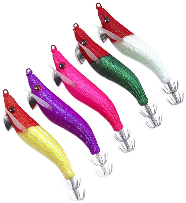 [호라이즌]한치애기 한치 슷테 에기 채비 스테 수평, 고추장, 130g, 10개