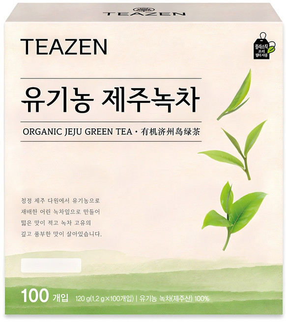 티젠 제주녹차, 1.2g, 100개입, 1개