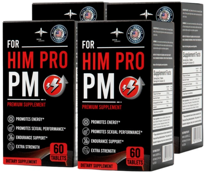 [미국 본사 직배송] 테스토스테론 FDA GMP 인증 시설제조 미국 트레이너 추천 힘프로PM, 4개, 60정 - 쿠팡