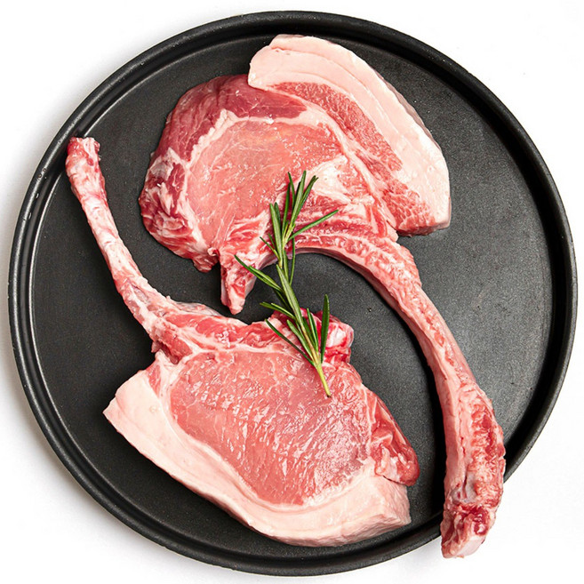 [고기파는녀석들] 극신선 국내산 냉장 돈마호크 550g 이상 (1팩2덩어리), 4개