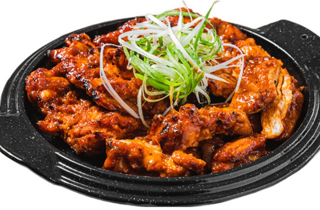 [가평맛집 설악막국수 춘천닭갈비] 초벌숯불닭갈비 캠핑음식 밀키트 국내산 택배, 500g, 1개