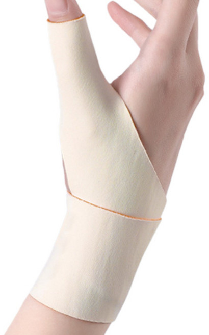 바로핏 초슬림 얇은 손목보호대 왼손용, 스킨, 1개